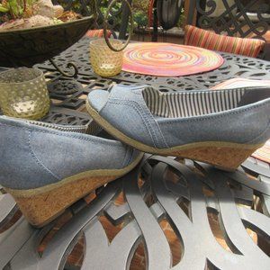 Sonoma Life Style Chambray Espadrilles